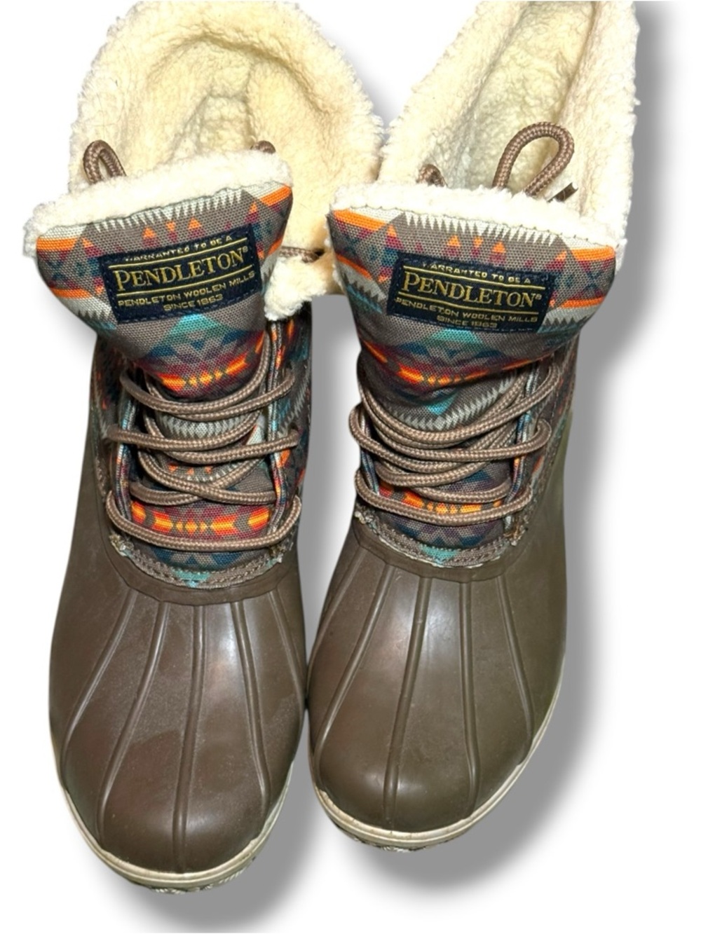 Pendleton Roll Top Duck Boot - Picture 2 of 7
